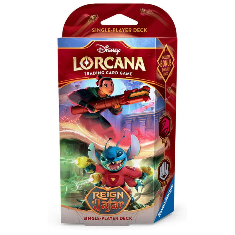 Disney Lorcana: Chapter 8 Reign of Jafar - Starter - Mulan & Stitch