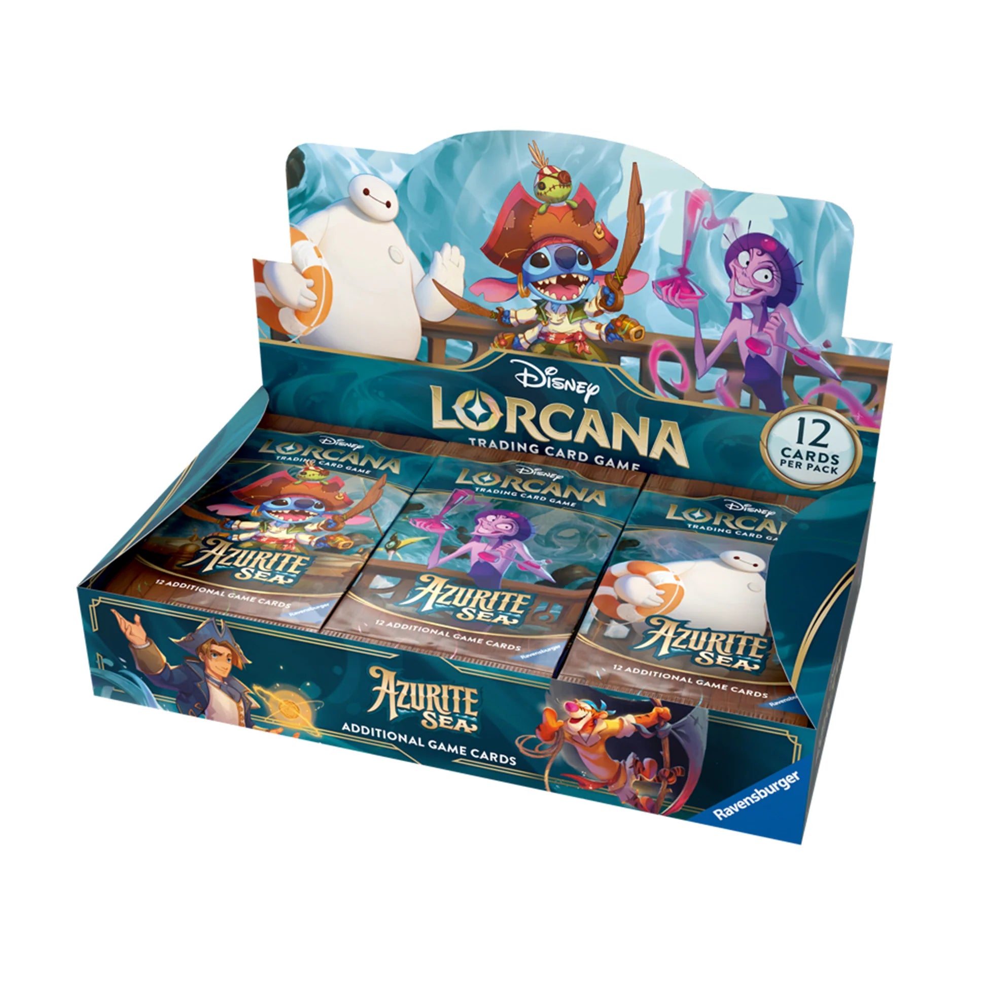 Disney Lorcana TCG: Azurite Sea - Booster Box (24 szt.)