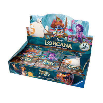 Disney Lorcana TCG: Azurite Sea - Booster Box (24 szt.)